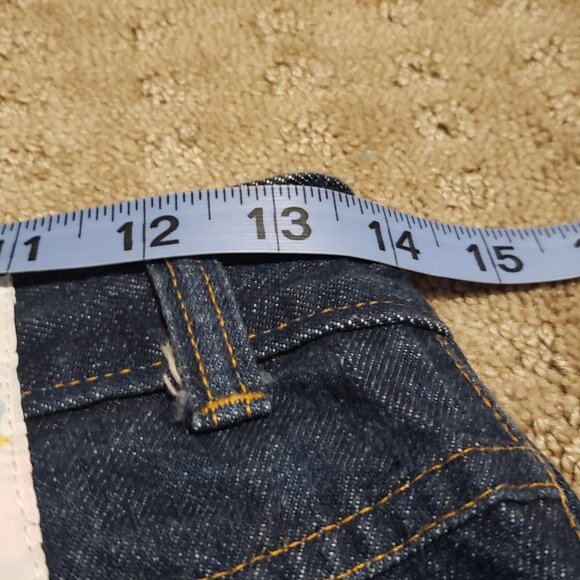 Vintage Appaloosa Blue Jeans Women's 28 Denim Wide Leg Western Wear Ranchwear - Picture 8 of 10